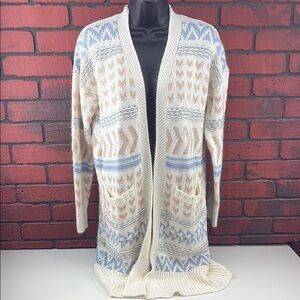 Pink Rose Women's Cardigan Sweater –‎ Size Small